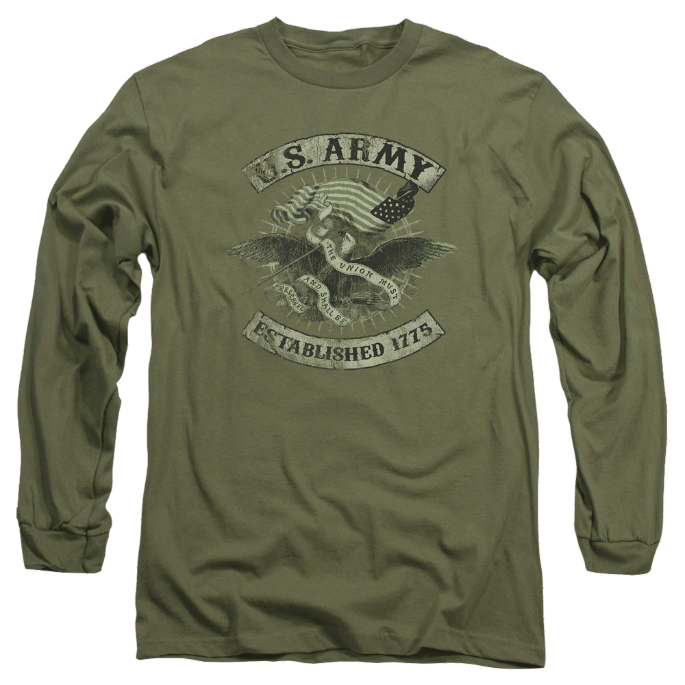 U.S. Army Union Eagle - Men's Long Sleeve T-Shirt Men's Long Sleeve T-Shirt U.S. Army   