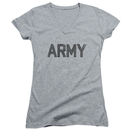 U.S. Army Star - Juniors V-Neck T-Shirt Juniors V-Neck T-Shirt U.S. Army   