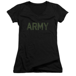 U.S. Army Type - Juniors V-Neck T-Shirt Juniors V-Neck T-Shirt U.S. Army   