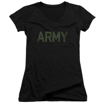 U.S. Army Type - Juniors V-Neck T-Shirt Juniors V-Neck T-Shirt U.S. Army   