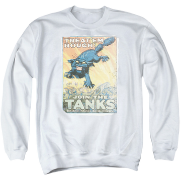 U.S. Army Treat Em Rough - Men's Crewneck Sweatshirt Men's Crewneck Sweatshirt U.S. Army   
