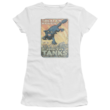 U.S. Army Treat Em Rough - Juniors T-Shirt Juniors T-Shirt U.S. Army   