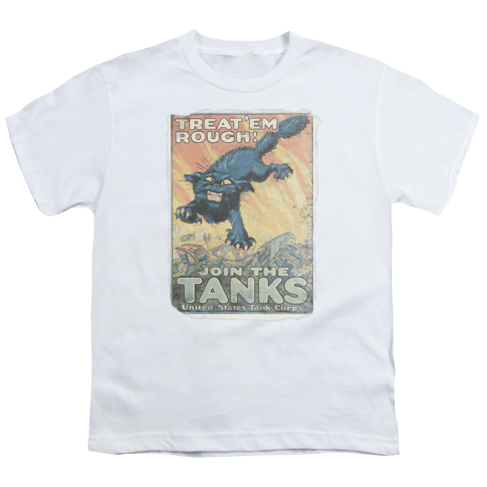 U.S. Army Treat Em Rough - Youth T-Shirt Youth T-Shirt (Ages 8-12) U.S. Army   