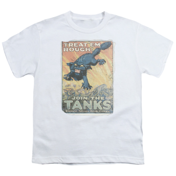 U.S. Army Treat Em Rough - Youth T-Shirt Youth T-Shirt (Ages 8-12) U.S. Army   