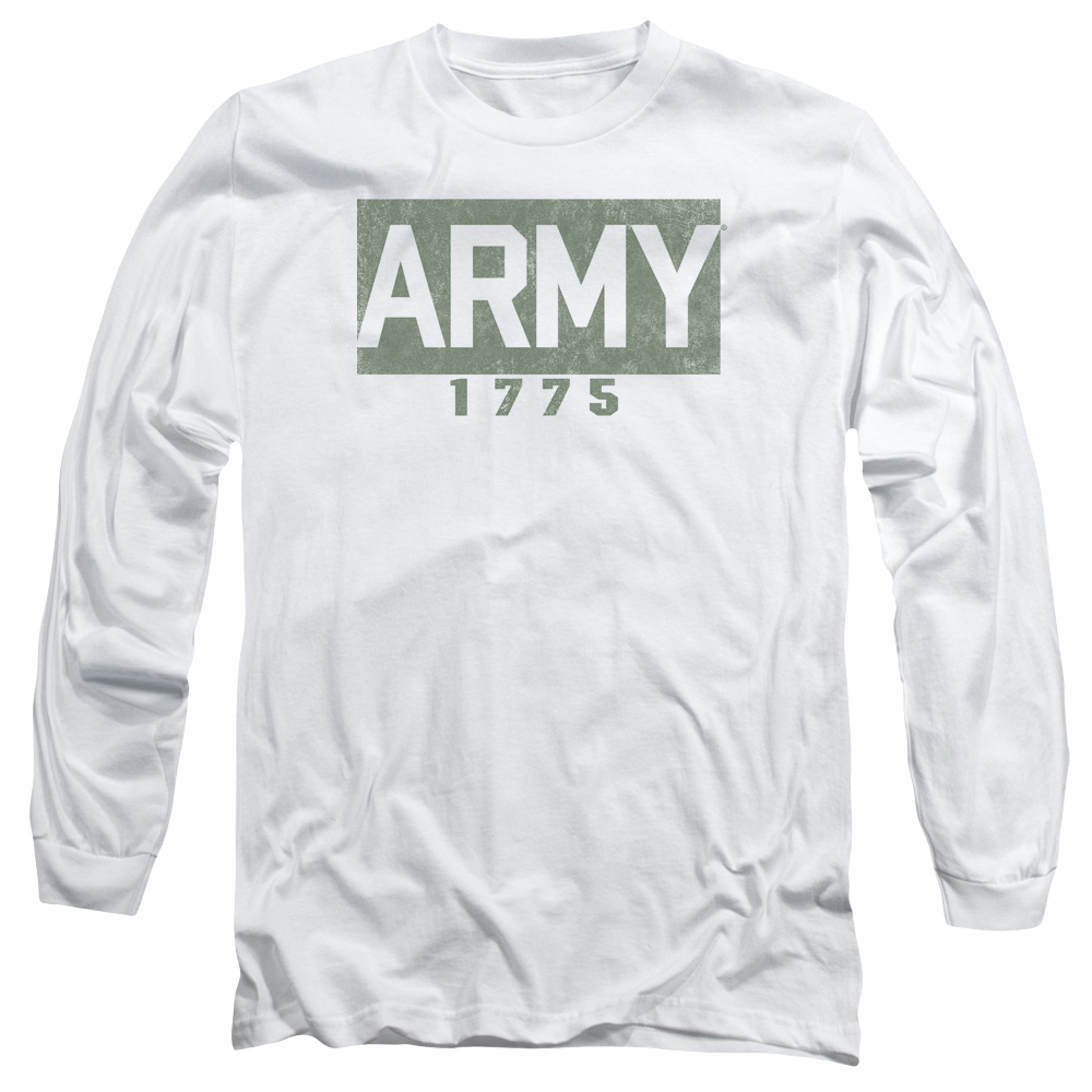 U.S. Army Block - Men's Long Sleeve T-Shirt Men's Long Sleeve T-Shirt U.S. Army   