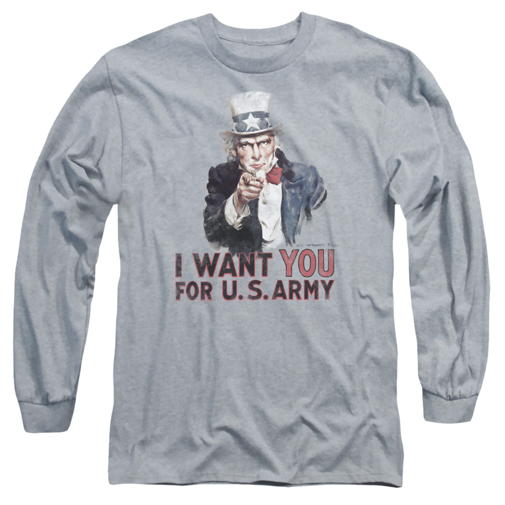 U.S. Army I Want You - Men's Long Sleeve T-Shirt Men's Long Sleeve T-Shirt U.S. Army   