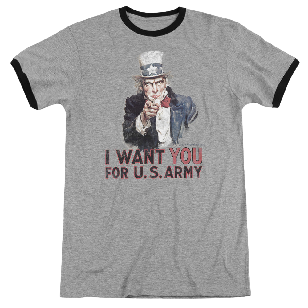 U.S. Army I Want You - Men's Ringer T-Shirt Men's Ringer T-Shirt U.S. Army   