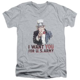 U.S. Army I Want You - Men's V-Neck T-Shirt Men's V-Neck T-Shirt U.S. Army   