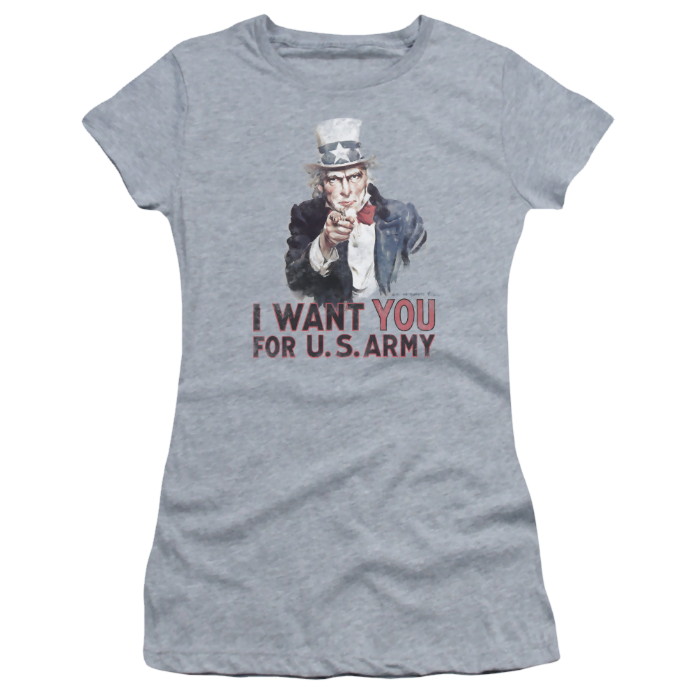 U.S. Army I Want You - Juniors T-Shirt Juniors T-Shirt U.S. Army   