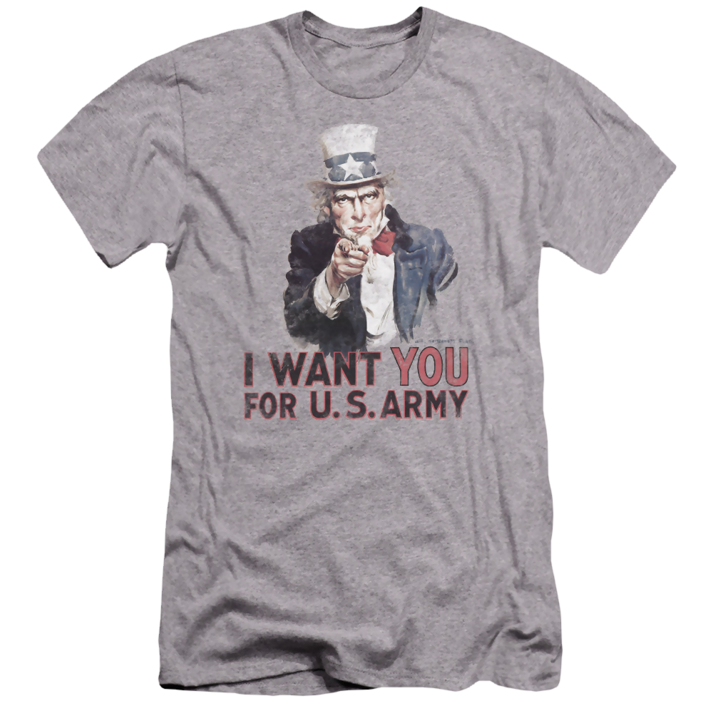 U.S. Army I Want You - Men's Premium Slim Fit T-Shirt Men's Premium Slim Fit T-Shirt U.S. Army   