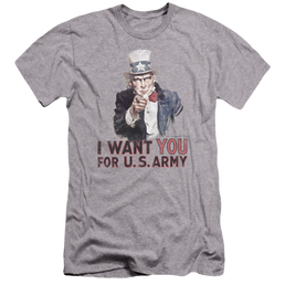 U.S. Army I Want You - Men's Premium Slim Fit T-Shirt Men's Premium Slim Fit T-Shirt U.S. Army   