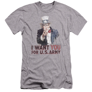 U.S. Army I Want You - Men's Premium Slim Fit T-Shirt Men's Premium Slim Fit T-Shirt U.S. Army   