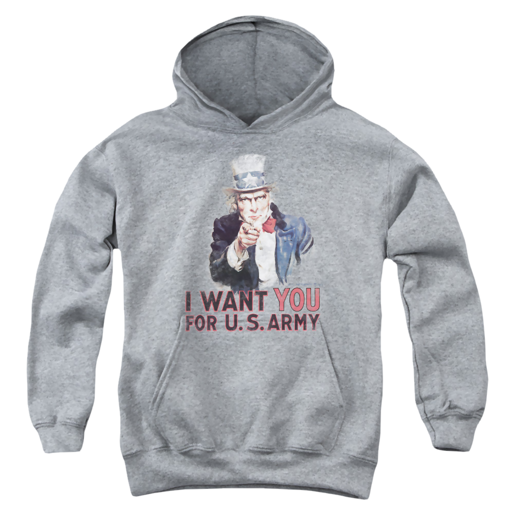 U.S. Army I Want You - Youth Hoodie Youth Hoodie (Ages 8-12) U.S. Army   