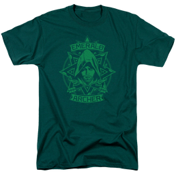 Arrow The Television Series Archer Illustration - Men's Regular Fit T-Shirt Men's Regular Fit T-Shirt Green Arrow   