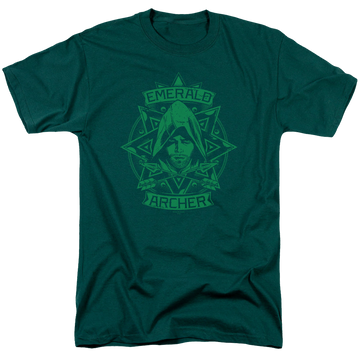 Arrow The Television Series Archer Illustration - Men's Regular Fit T-Shirt Men's Regular Fit T-Shirt Green Arrow   