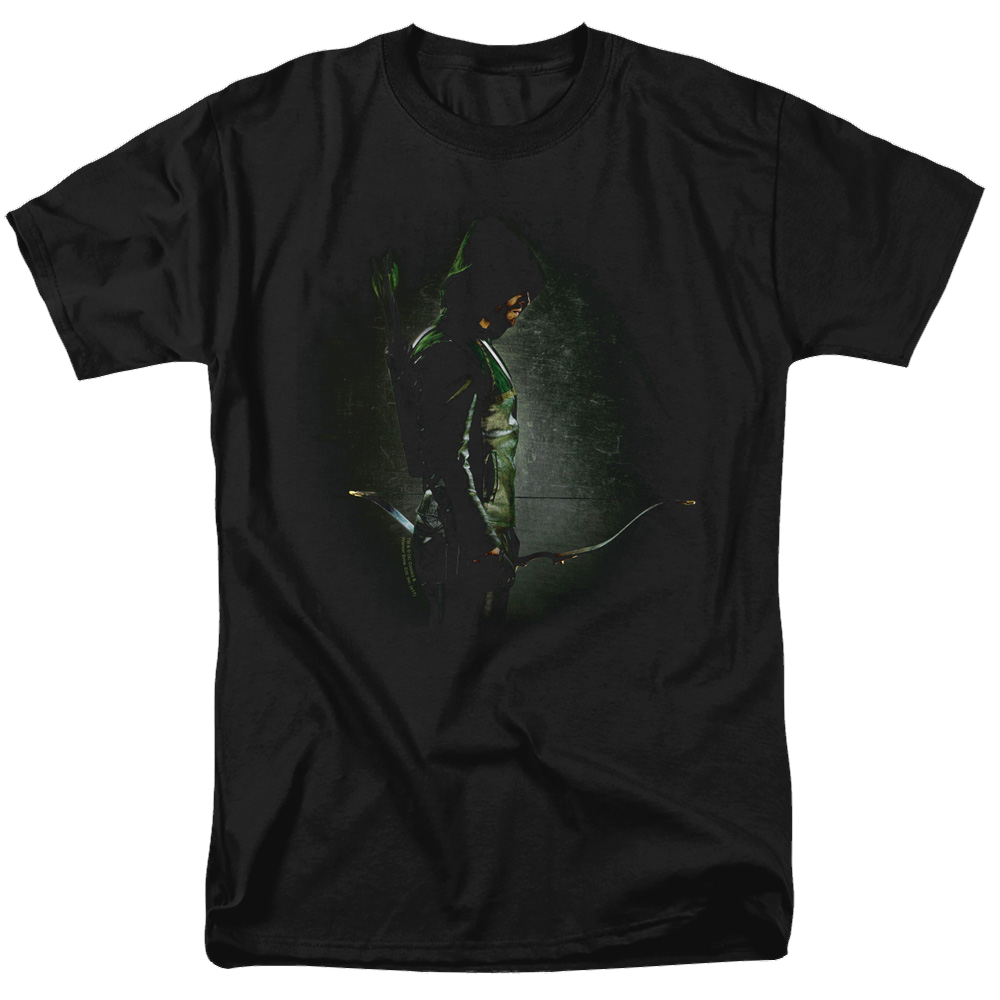 Arrow In The Shadows - Men's Regular Fit T-Shirt Men's Regular Fit T-Shirt Green Arrow   