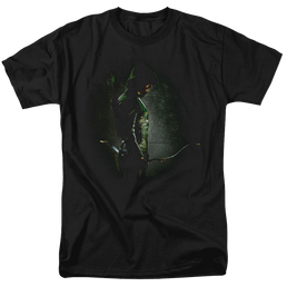 Arrow In The Shadows - Men's Regular Fit T-Shirt Men's Regular Fit T-Shirt Green Arrow   