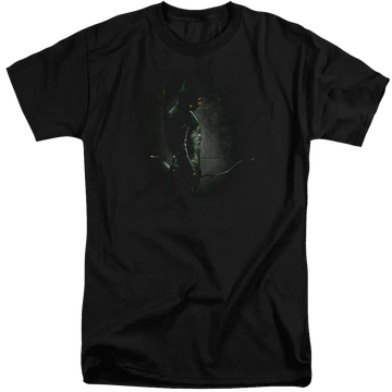 Arrow In The Shadows - Men's Tall Fit T-Shirt Green Arrow