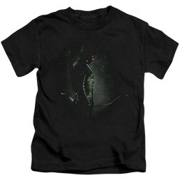 Arrow The Television Series In The Shadows - Kid's T-Shirt Kid's T-Shirt (Ages 4-7) Green Arrow   