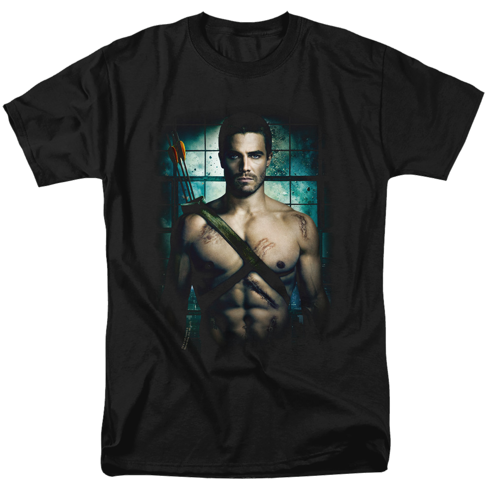 Arrow Shirtless - Men's Regular Fit T-Shirt Men's Regular Fit T-Shirt Green Arrow   