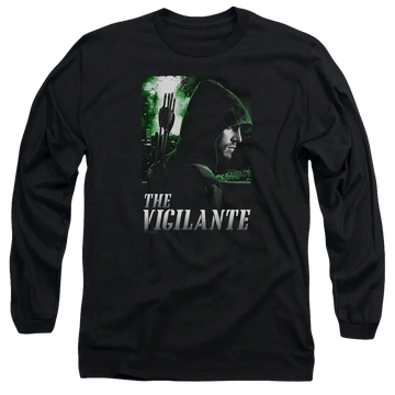 Arrow Star City Defender - Men's Long Sleeve T-Shirt Green Arrow