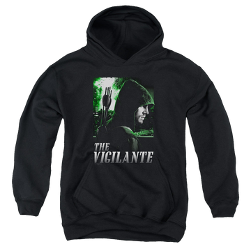 Arrow The Television Series Star City Defender - Youth Hoodie Youth Hoodie (Ages 8-12) Green Arrow   