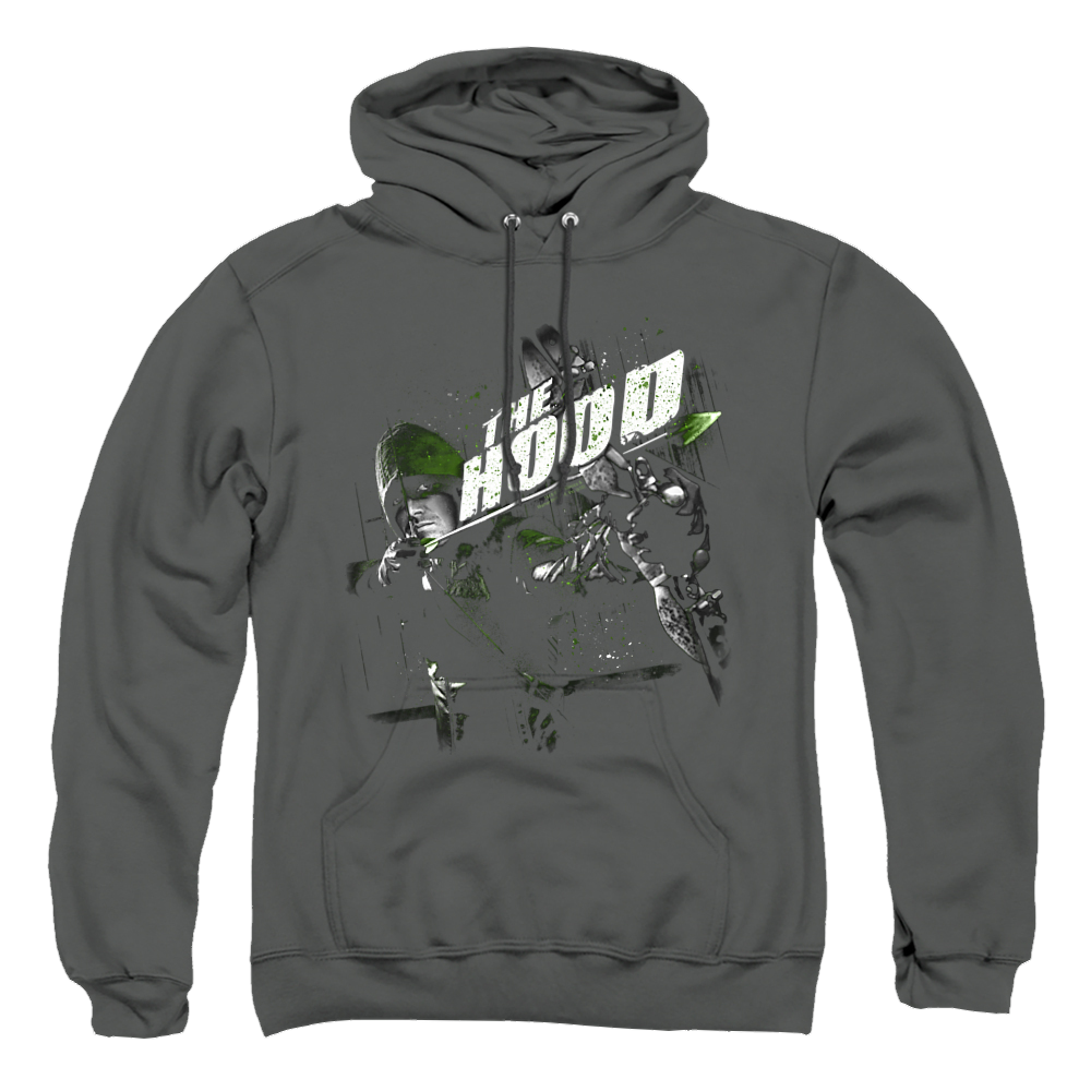 Arrow Take Aim - Pullover Hoodie Pullover Hoodie Green Arrow   