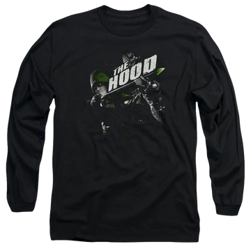 Arrow Take Aim - Men's Long Sleeve T-Shirt Green Arrow