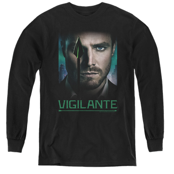 Arrow The Television Series Good Eye - Youth Long Sleeve T-Shirt Youth Long Sleeve T-Shirt Green Arrow   