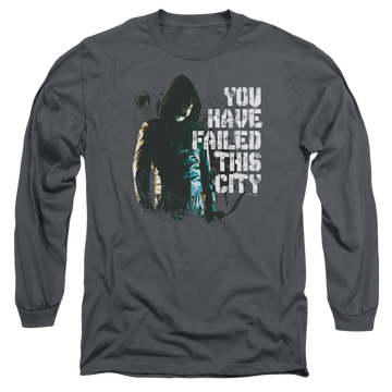 Arrow You Have Failed - Men's Long Sleeve T-Shirt Green Arrow