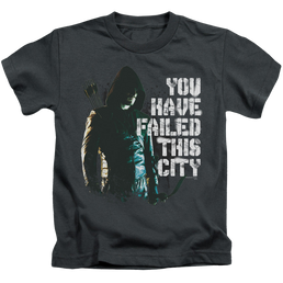 Arrow The Television Series You Have Failed - Kid's T-Shirt Kid's T-Shirt (Ages 4-7) Green Arrow   