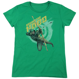 Arrow Beware - Women's T-Shirt Women's T-Shirt Green Arrow   