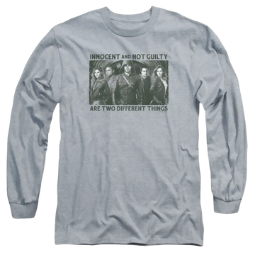 Arrow Not Guilty - Men's Long Sleeve T-Shirt Green Arrow