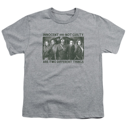 Arrow The Television Series Not Guilty - Youth T-Shirt Youth T-Shirt (Ages 8-12) Green Arrow   