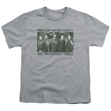 Arrow The Television Series Not Guilty - Youth T-Shirt Youth T-Shirt (Ages 8-12) Green Arrow   