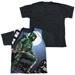Arrow The Television Series Night Watch - Youth Black Back T-Shirt Youth Black Back T-Shirt (Ages 8-12) Green Arrow   