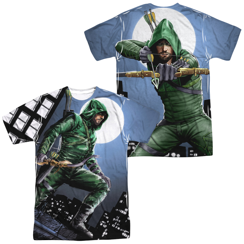 Arrow Night Watch Men's All Over Print T-Shirt Men's All-Over Print T-Shirt Green Arrow   