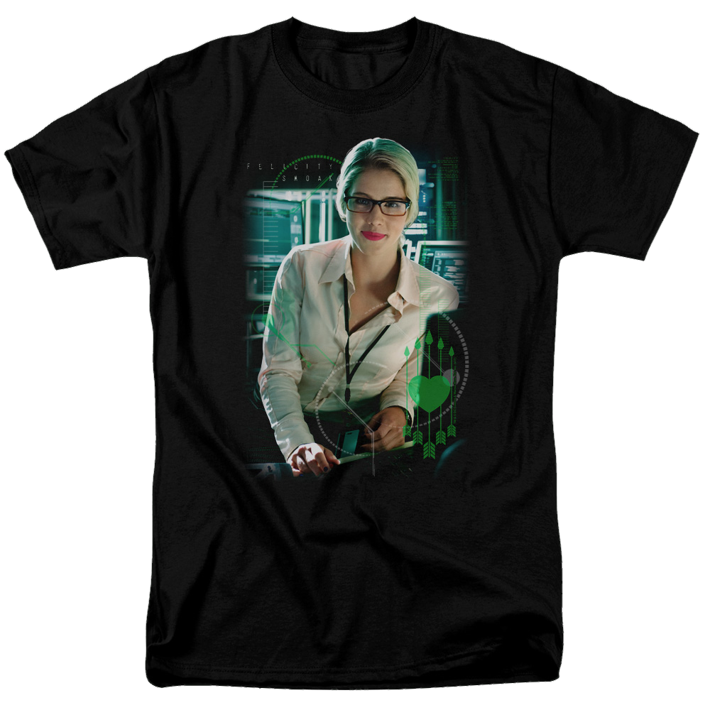 Arrow Felicity Smoak - Men's Regular Fit T-Shirt Men's Regular Fit T-Shirt Green Arrow   