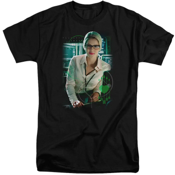 Arrow Felicity Smoak - Men's Tall Fit T-Shirt Green Arrow