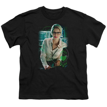 Arrow The Television Series Felicity Smoak - Youth T-Shirt Youth T-Shirt (Ages 8-12) Green Arrow   