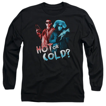 Arrow Hot Or Cold - Men's Long Sleeve T-Shirt Green Arrow