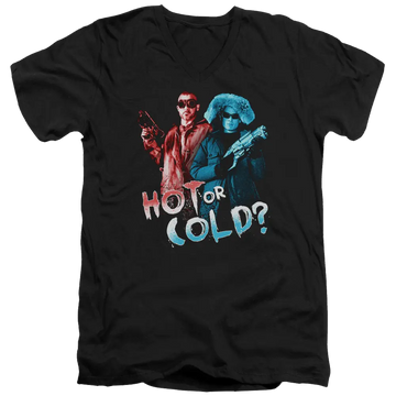 Arrow Hot Or Cold - Men's V-Neck T-Shirt Green Arrow