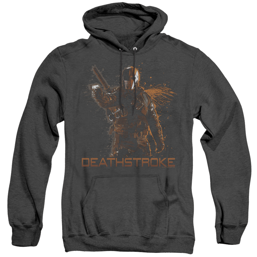Arrow The Television Series Deathstroke - Heather Pullover Hoodie Heather Pullover Hoodie Green Arrow   