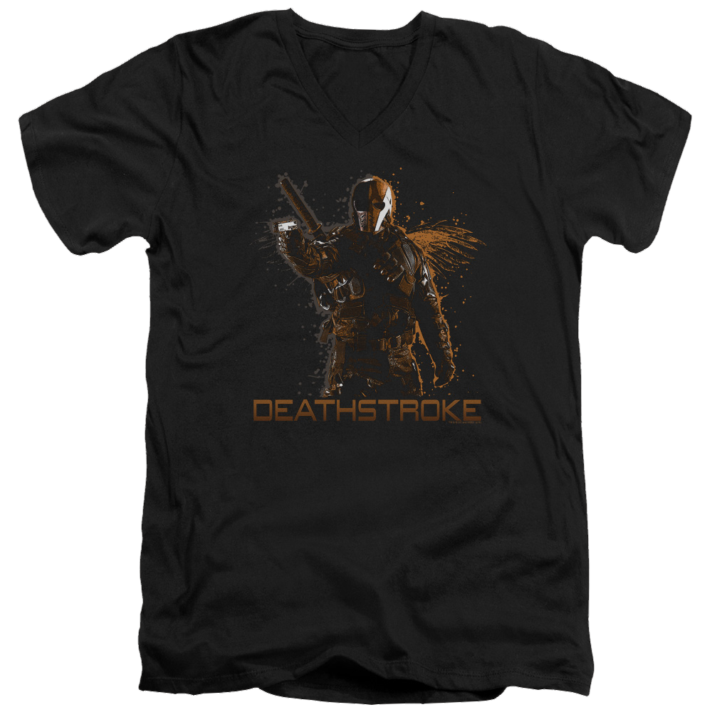 Arrow Deathstroke - Men's V-Neck T-Shirt Men's V-Neck T-Shirt Green Arrow   