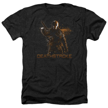 Arrow Deathstroke - Men's Heather T-Shirt Green Arrow