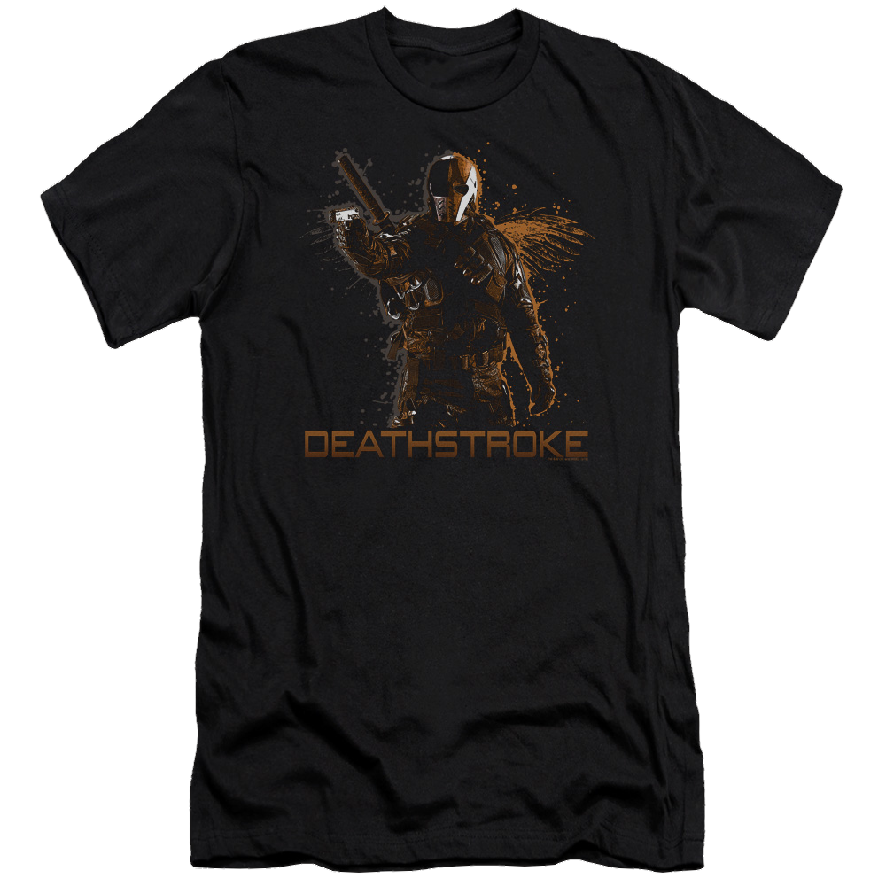 Arrow Deathstroke - Men's Premium Slim Fit T-Shirt Men's Premium Slim Fit T-Shirt Green Arrow   