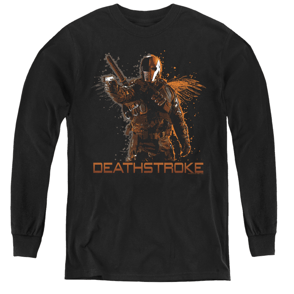 Arrow The Television Series Deathstroke - Youth Long Sleeve T-Shirt Youth Long Sleeve T-Shirt Green Arrow   