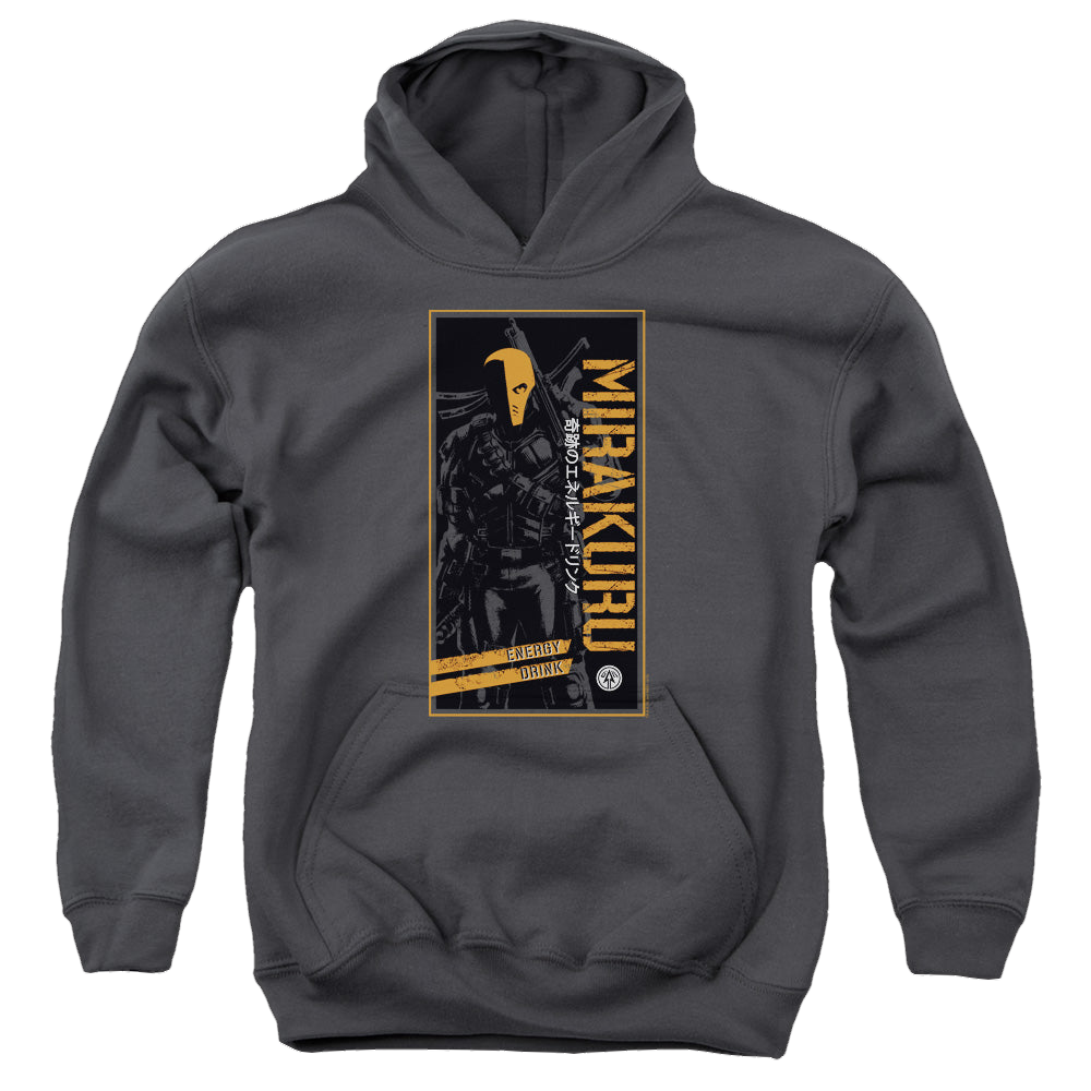 Arrow The Television Series Mirakura Energy Drink - Youth Hoodie Youth Hoodie (Ages 8-12) Green Arrow   