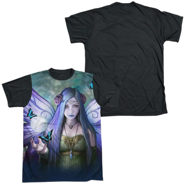 Anne Stokes Mystic Aura - Men's Black Back T-Shirt Anne Stokes