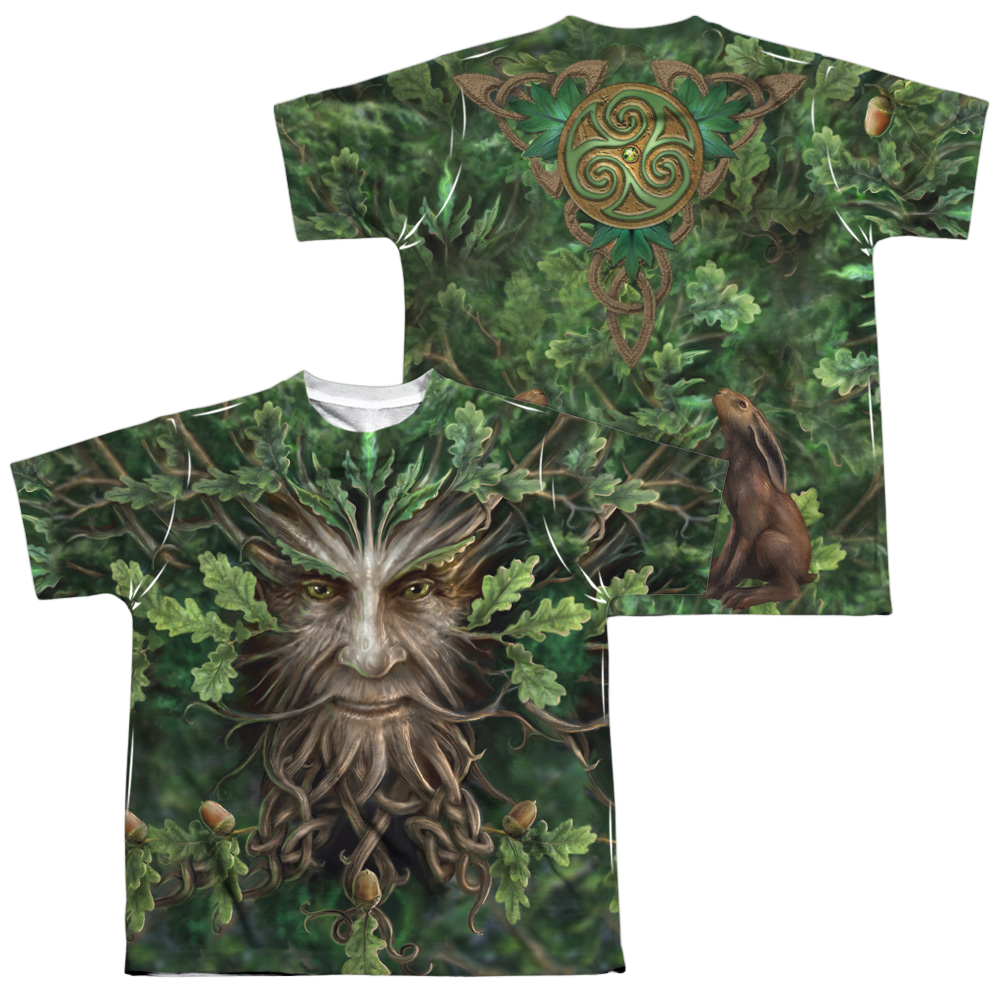 Anne Stokes Oak King - Youth All-Over Print T-Shirt (Ages 8-12) Youth All-Over Print T-Shirt (Ages 8-12) Anne Stokes   